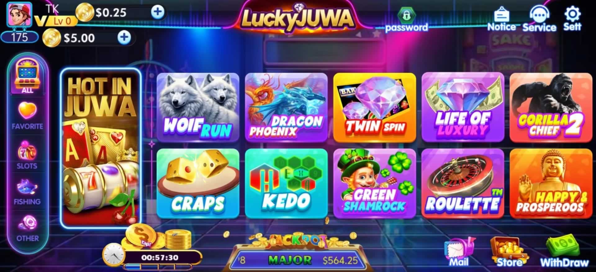 美版官方原版电玩游戏LuckyJUWA全套源码完整源码可支持二次开发/完整后台+架设含教程