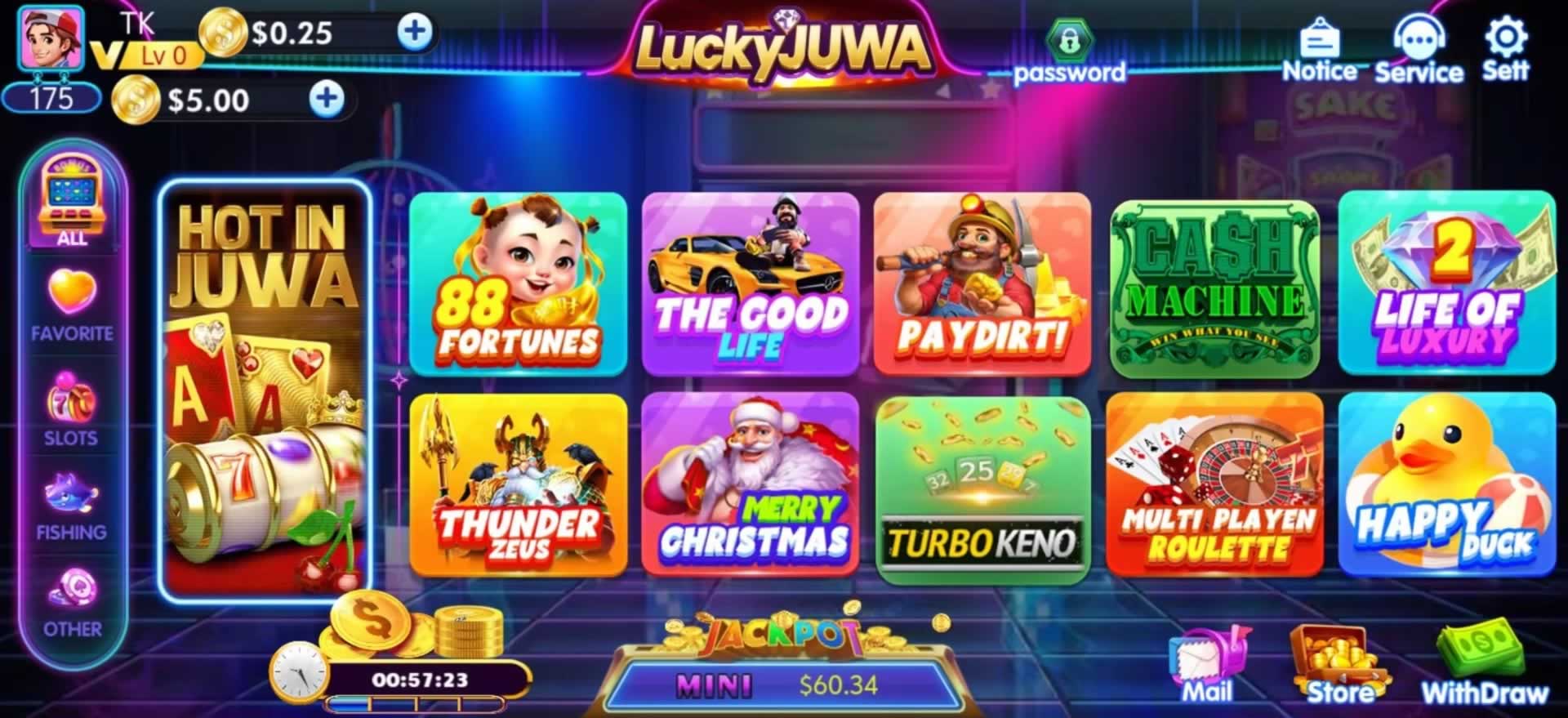 美版官方原版电玩游戏LuckyJUWA全套源码完整源码可支持二次开发/完整后台+架设含教程