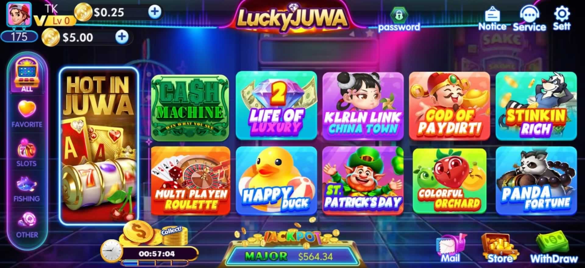 美版官方原版电玩游戏LuckyJUWA全套源码完整源码可支持二次开发/完整后台+架设含教程